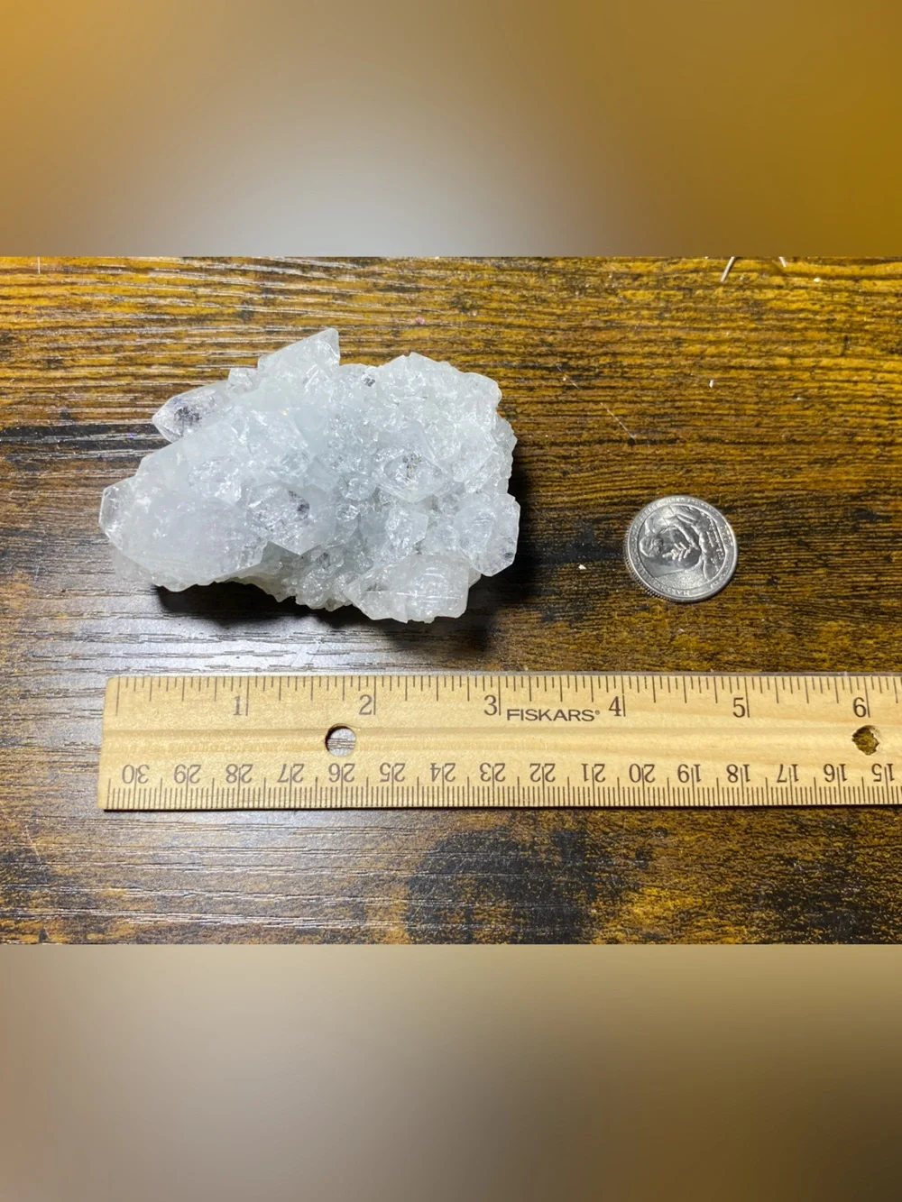 Apophyllite Stalactite Cluster